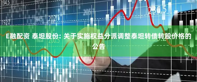 E融配资 泰坦股份: 关于实施权益分派调整泰坦转债转股价格的公告